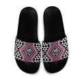 New Zealand Mawhero Taniko Motifs Slide Sandals Maori Poi Dance Costume Inspired