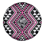 New Zealand Mawhero Taniko Motifs Spare Tire Cover Maori Poi Dance Costume Inspired