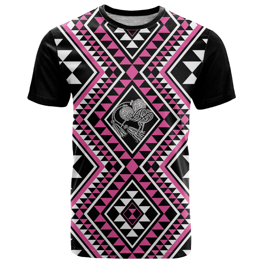 New Zealand Mawhero Taniko Motifs T Shirt Maori Poi Dance Costume Inspired