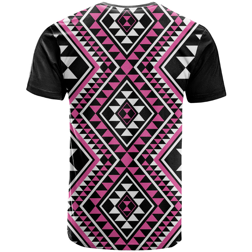New Zealand Mawhero Taniko Motifs T Shirt Maori Poi Dance Costume Inspired