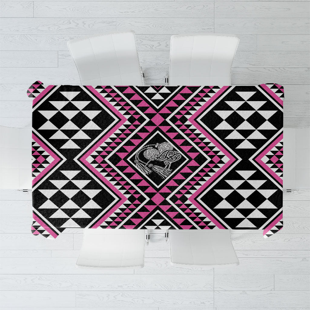 New Zealand Mawhero Taniko Motifs Tablecloth Maori Poi Dance Costume Inspired
