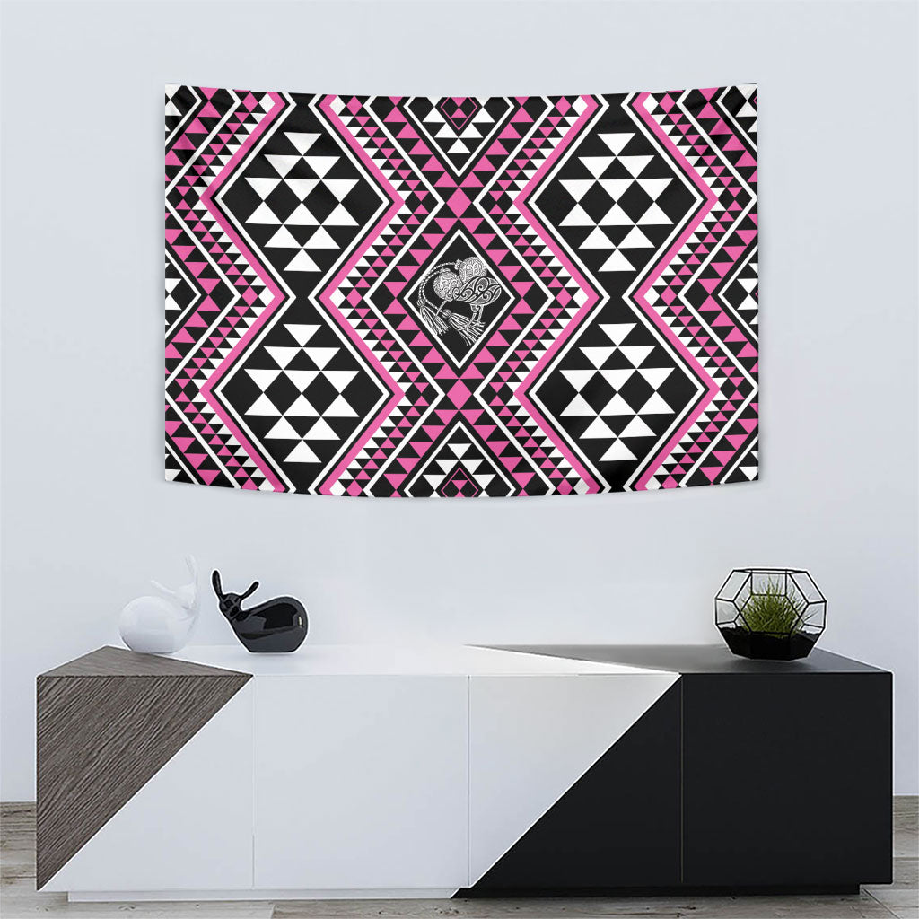 New Zealand Mawhero Taniko Motifs Tapestry Maori Poi Dance Costume Inspired