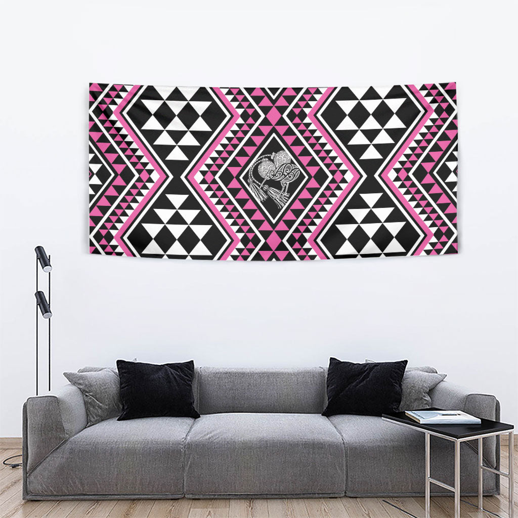 New Zealand Mawhero Taniko Motifs Tapestry Maori Poi Dance Costume Inspired