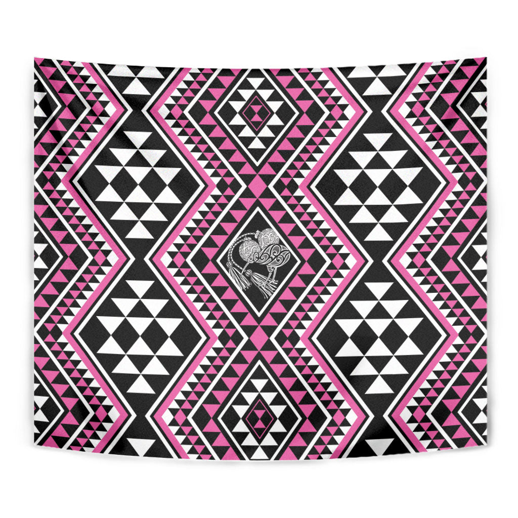 New Zealand Mawhero Taniko Motifs Tapestry Maori Poi Dance Costume Inspired