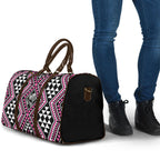New Zealand Mawhero Taniko Motifs Travel Bag Maori Poi Dance Costume Inspired