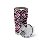 New Zealand Mawhero Taniko Motifs Tumbler Cup Maori Poi Dance Costume Inspired