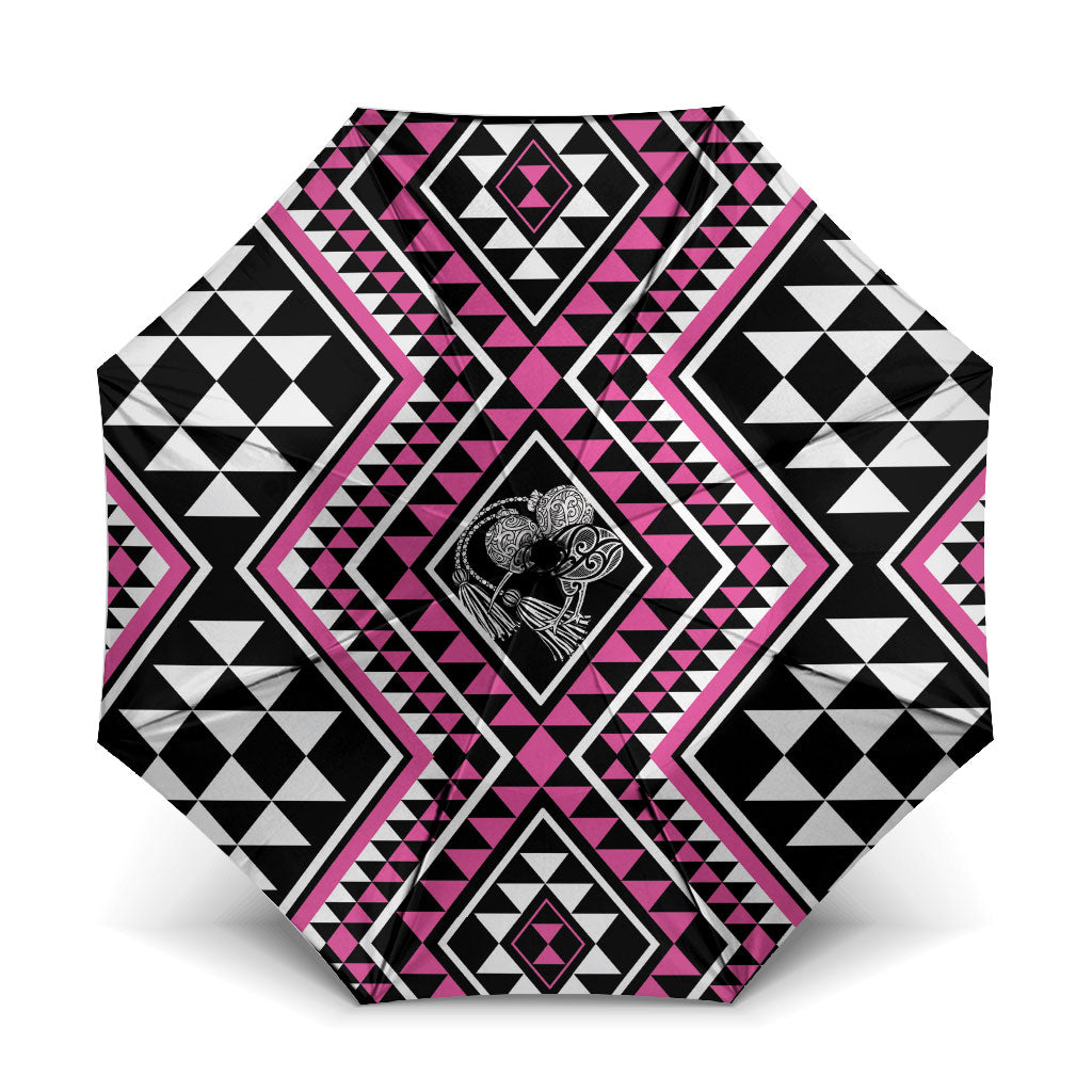New Zealand Mawhero Taniko Motifs Umbrella Maori Poi Dance Costume Inspired