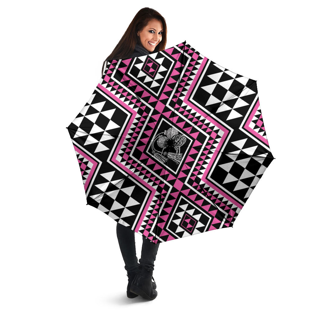 New Zealand Mawhero Taniko Motifs Umbrella Maori Poi Dance Costume Inspired