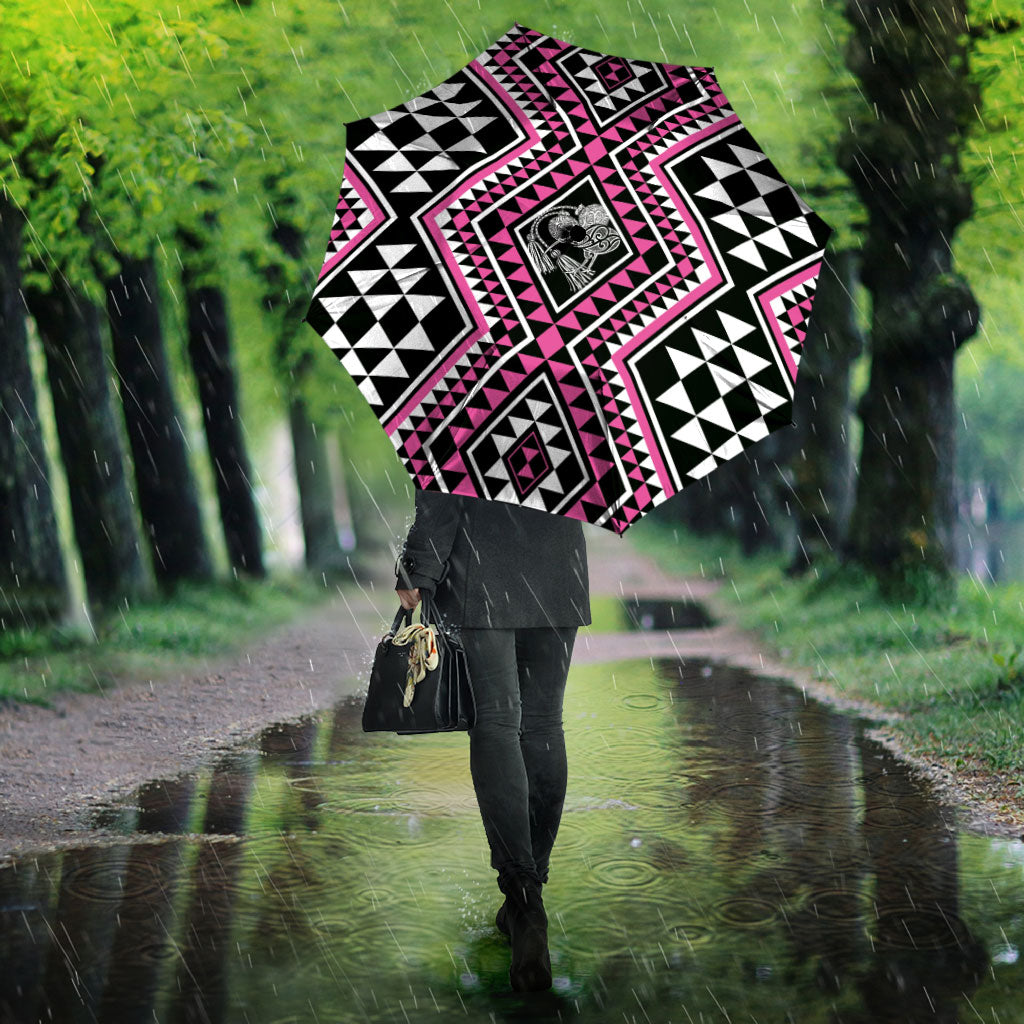 New Zealand Mawhero Taniko Motifs Umbrella Maori Poi Dance Costume Inspired