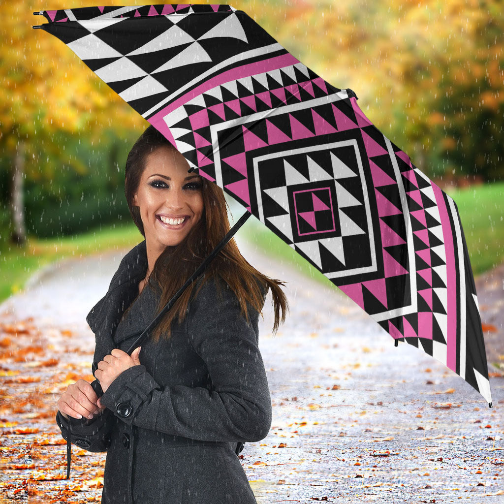 New Zealand Mawhero Taniko Motifs Umbrella Maori Poi Dance Costume Inspired