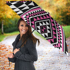 New Zealand Mawhero Taniko Motifs Umbrella Maori Poi Dance Costume Inspired