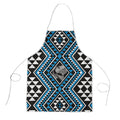 New Zealand Kikorangi Taniko Motifs Apron Maori Poi Dance Costume Inspired