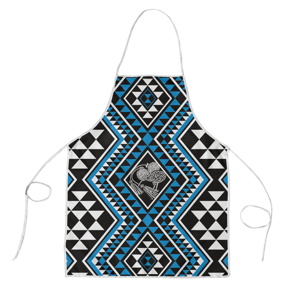 New Zealand Kikorangi Taniko Motifs Apron Maori Poi Dance Costume Inspired