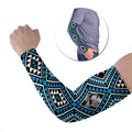 New Zealand Kikorangi Taniko Motifs Arm Sleeves Maori Poi Dance Costume Inspired