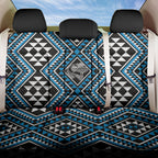 New Zealand Kikorangi Taniko Motifs Back Car Seat Cover Maori Poi Dance Costume Inspired