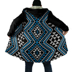 New Zealand Kikorangi Taniko Motifs Cloak Maori Poi Dance Costume Inspired