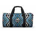 New Zealand Kikorangi Taniko Motifs Duffle Bag Maori Poi Dance Costume Inspired