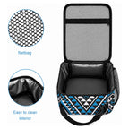 New Zealand Kikorangi Taniko Motifs Lunch Bag Maori Poi Dance Costume Inspired