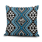 New Zealand Kikorangi Taniko Motifs Pillow Cover Maori Poi Dance Costume Inspired