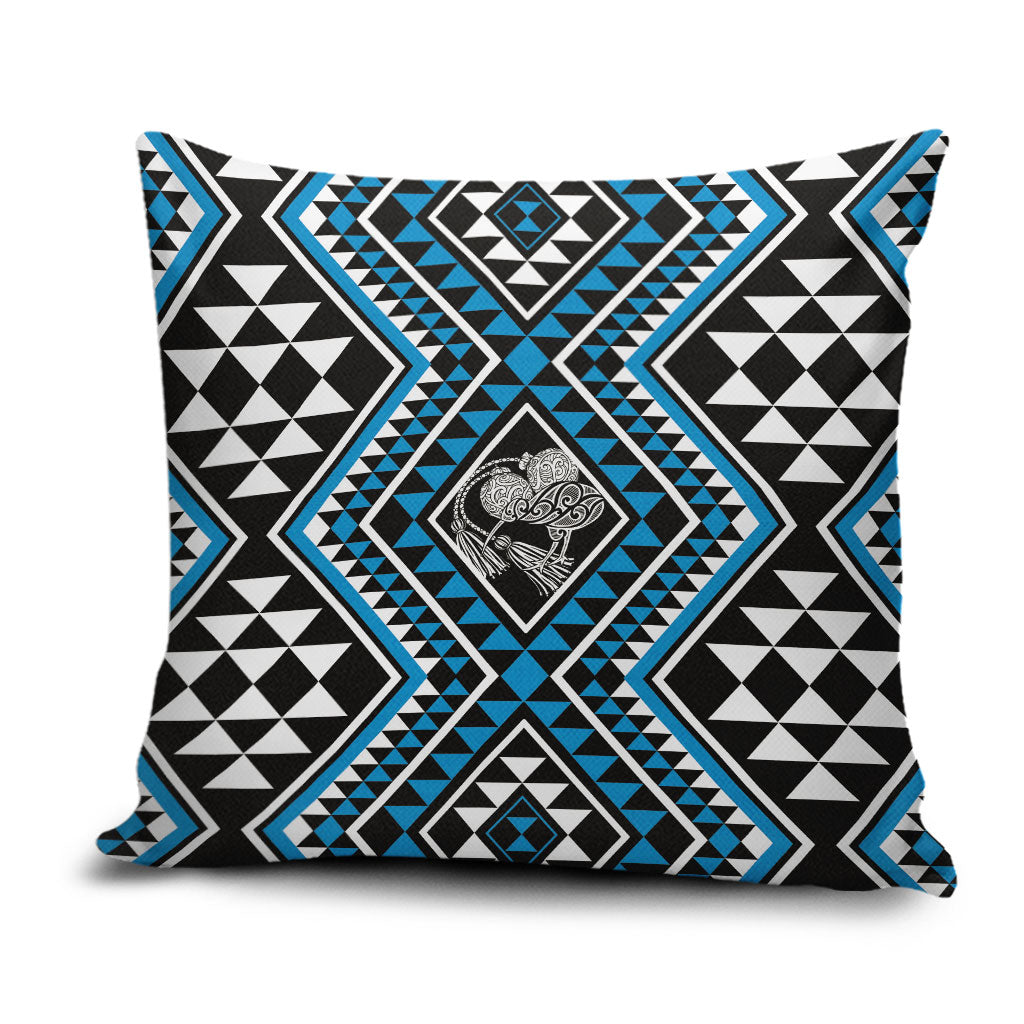 New Zealand Kikorangi Taniko Motifs Pillow Cover Maori Poi Dance Costume Inspired