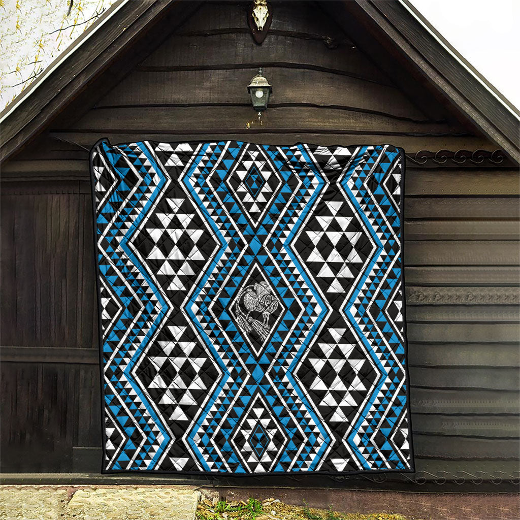 New Zealand Kikorangi Taniko Motifs Quilt Maori Poi Dance Costume Inspired