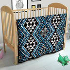 New Zealand Kikorangi Taniko Motifs Quilt Maori Poi Dance Costume Inspired