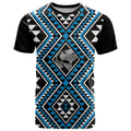 New Zealand Kikorangi Taniko Motifs T Shirt Maori Poi Dance Costume Inspired