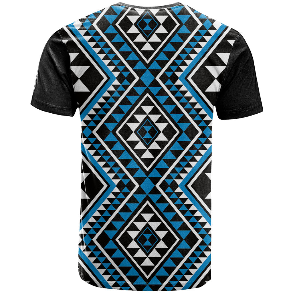 New Zealand Kikorangi Taniko Motifs T Shirt Maori Poi Dance Costume Inspired