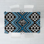 New Zealand Kikorangi Taniko Motifs Tablecloth Maori Poi Dance Costume Inspired