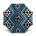 New Zealand Kikorangi Taniko Motifs Umbrella Maori Poi Dance Costume Inspired