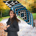 New Zealand Kikorangi Taniko Motifs Umbrella Maori Poi Dance Costume Inspired