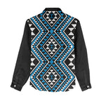 New Zealand Kikorangi Taniko Motifs Women Casual Shirt Maori Poi Dance Costume Inspired