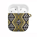 New Zealand Kowhai Taniko Motifs AirPods Case Maori Poi Dance Costume Inspired