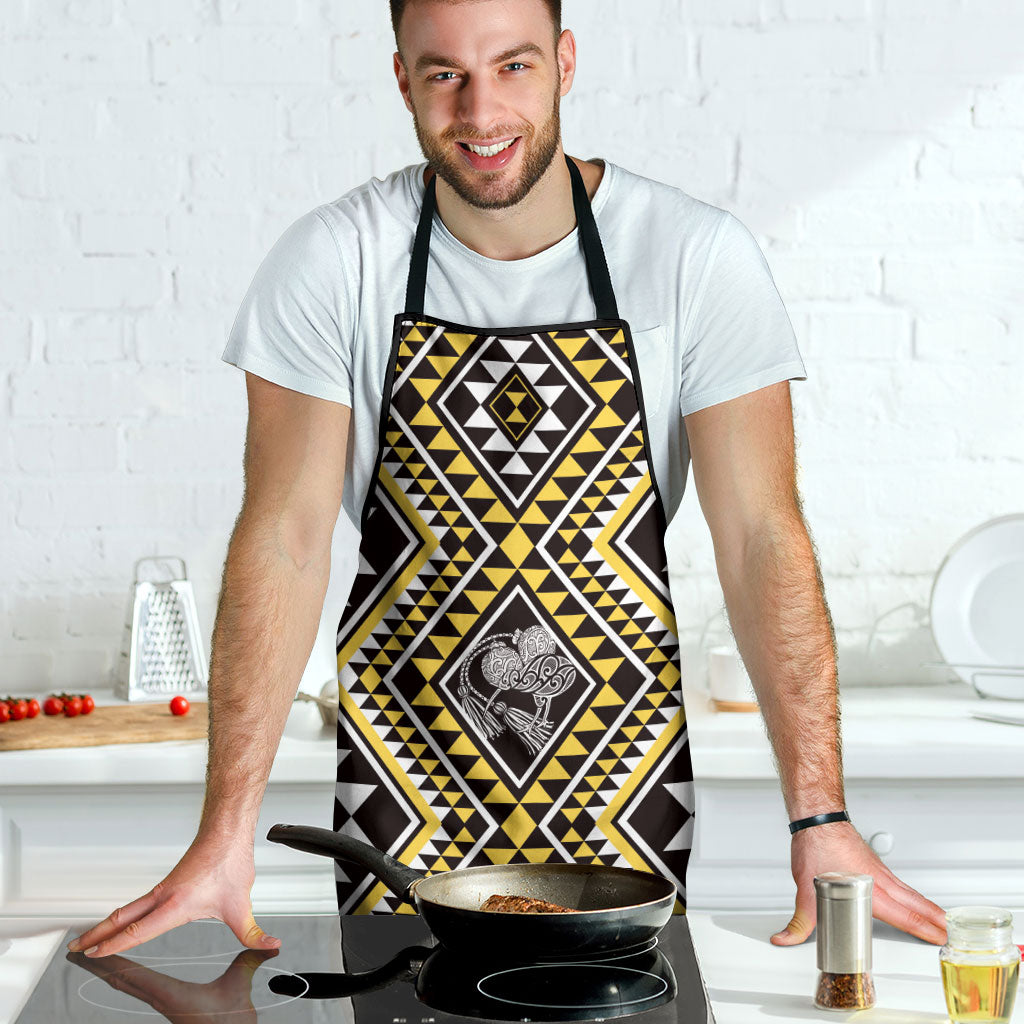 New Zealand Kowhai Taniko Motifs Apron Maori Poi Dance Costume Inspired