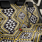 New Zealand Kowhai Taniko Motifs Back Car Seat Cover Maori Poi Dance Costume Inspired