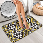 New Zealand Kowhai Taniko Motifs Bathroom Set Maori Poi Dance Costume Inspired