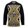 New Zealand Kowhai Taniko Motifs Hockey Jersey Maori Poi Dance Costume Inspired
