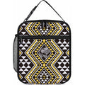 New Zealand Kowhai Taniko Motifs Lunch Bag Maori Poi Dance Costume Inspired