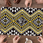 New Zealand Kowhai Taniko Motifs Puzzle Maori Poi Dance Costume Inspired
