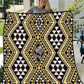 New Zealand Kowhai Taniko Motifs Quilt Maori Poi Dance Costume Inspired