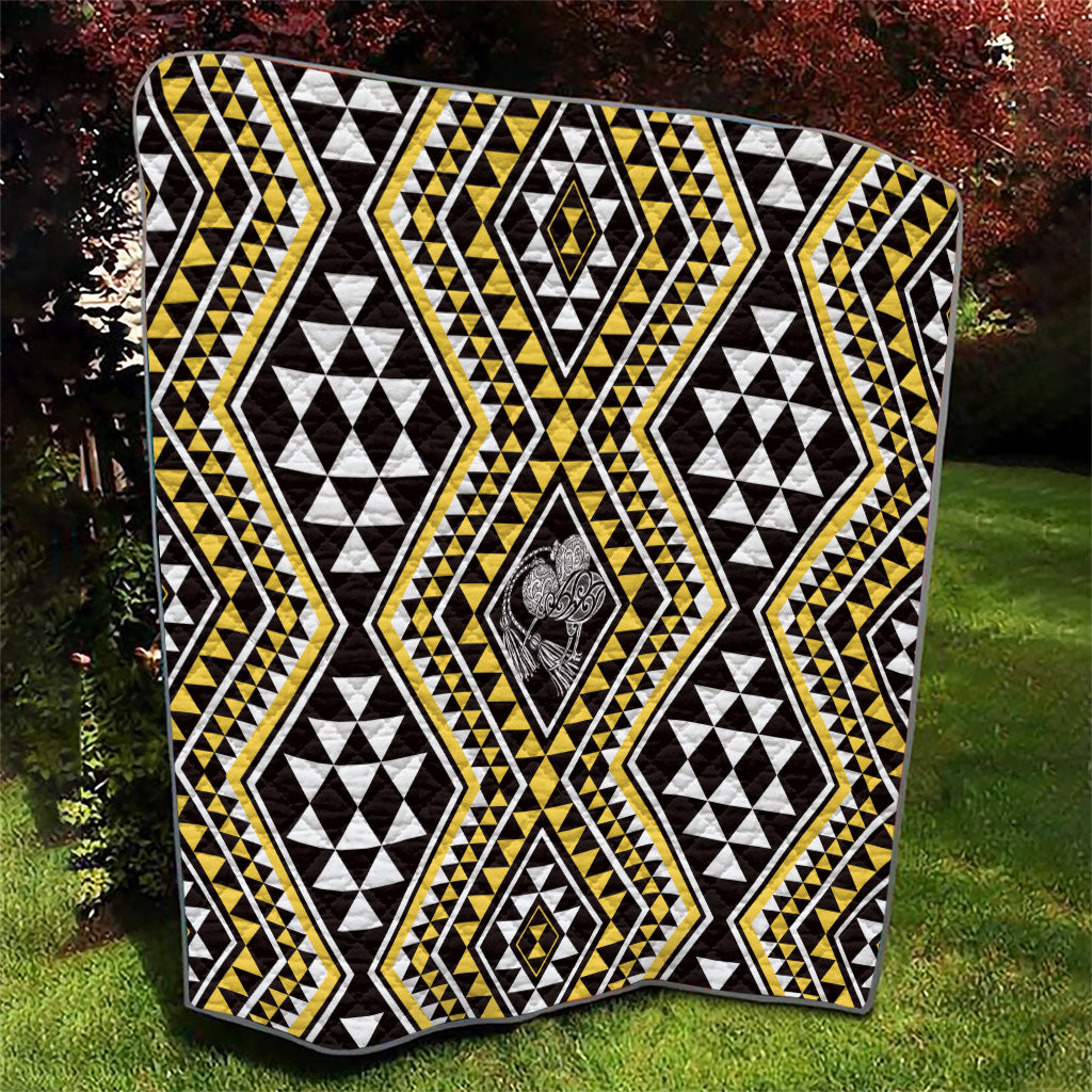 New Zealand Kowhai Taniko Motifs Quilt Maori Poi Dance Costume Inspired