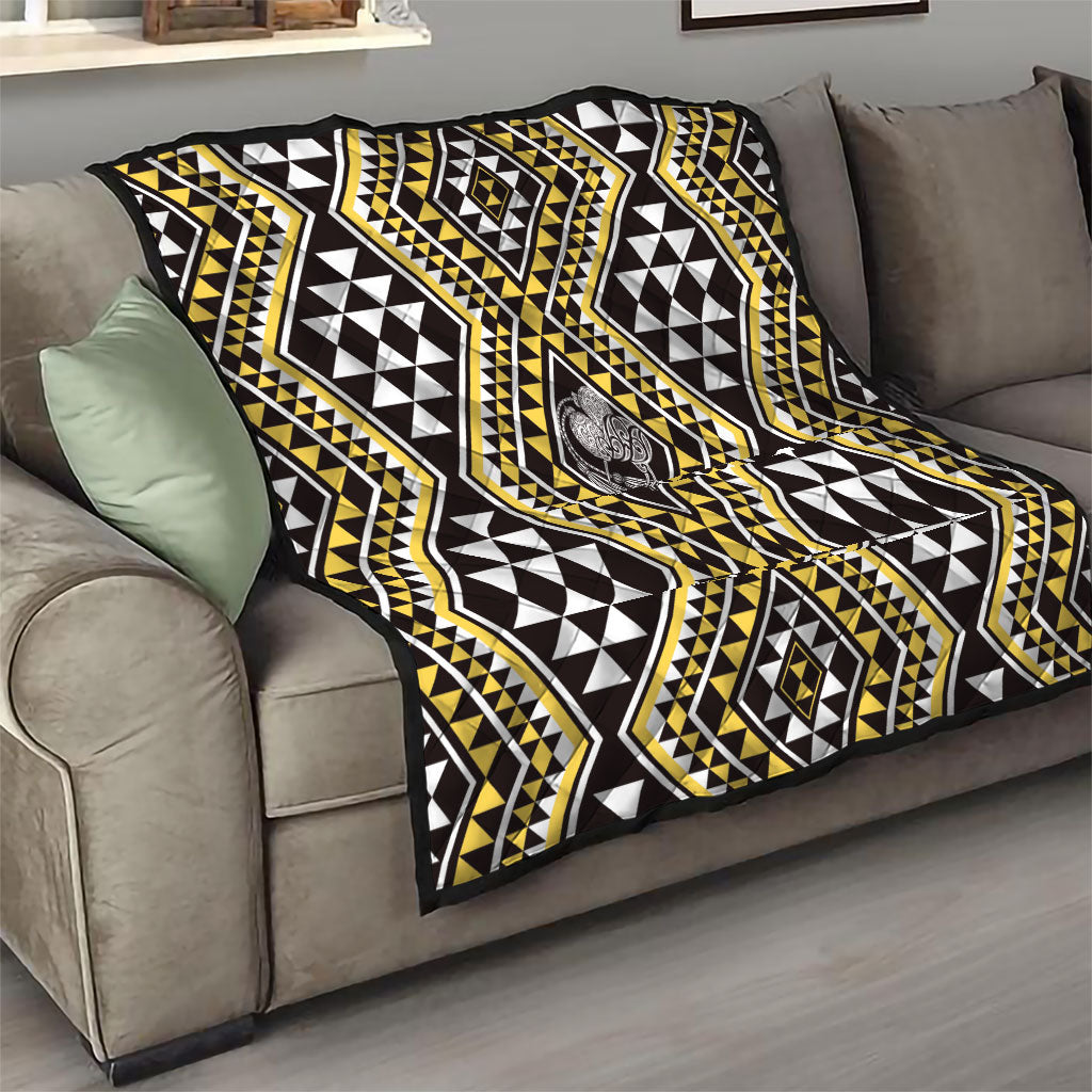 New Zealand Kowhai Taniko Motifs Quilt Maori Poi Dance Costume Inspired