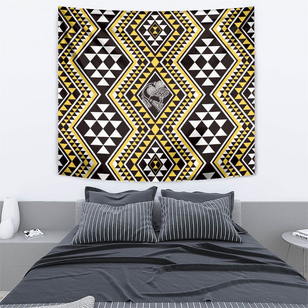New Zealand Kowhai Taniko Motifs Tapestry Maori Poi Dance Costume Inspired