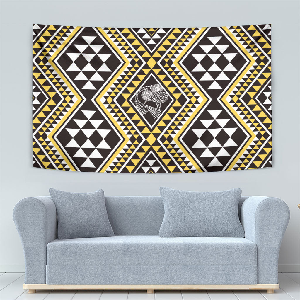 New Zealand Kowhai Taniko Motifs Tapestry Maori Poi Dance Costume Inspired