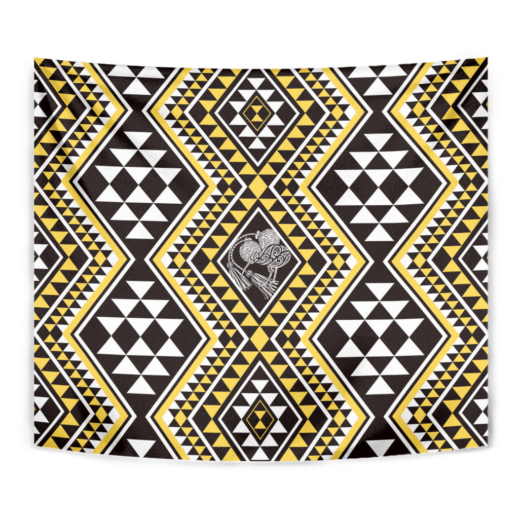 New Zealand Kowhai Taniko Motifs Tapestry Maori Poi Dance Costume Inspired