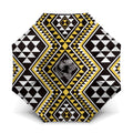 New Zealand Kowhai Taniko Motifs Umbrella Maori Poi Dance Costume Inspired