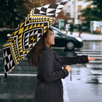 New Zealand Kowhai Taniko Motifs Umbrella Maori Poi Dance Costume Inspired
