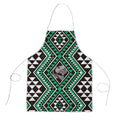 New Zealand Kakariki Taniko Motifs Apron Maori Poi Dance Costume Inspired