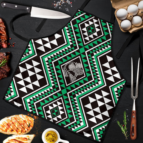 New Zealand Kakariki Taniko Motifs Apron Maori Poi Dance Costume Inspired