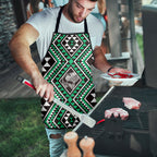 New Zealand Kakariki Taniko Motifs Apron Maori Poi Dance Costume Inspired
